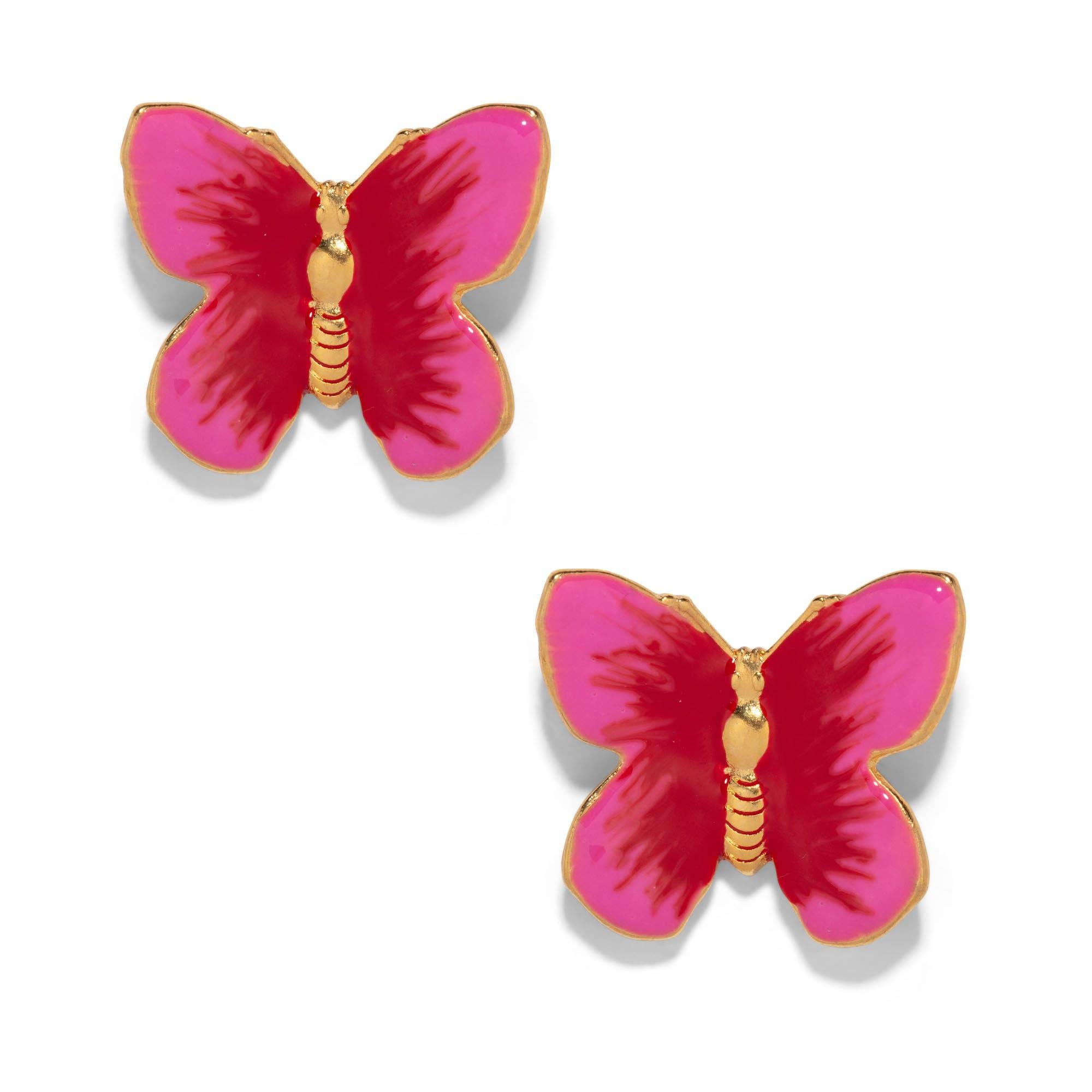 Magenta Glassine Butterfly