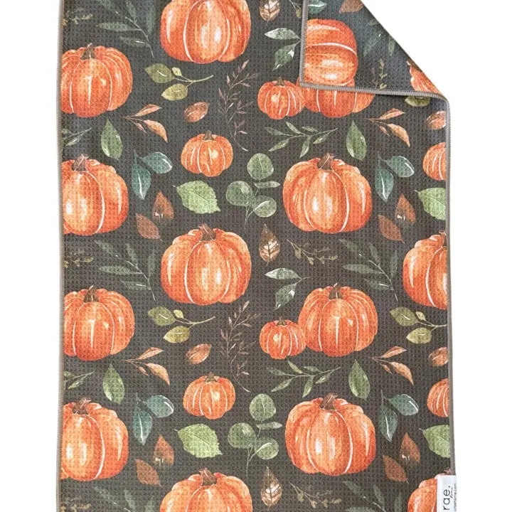 Pumpkins Tea Towel-Assorted