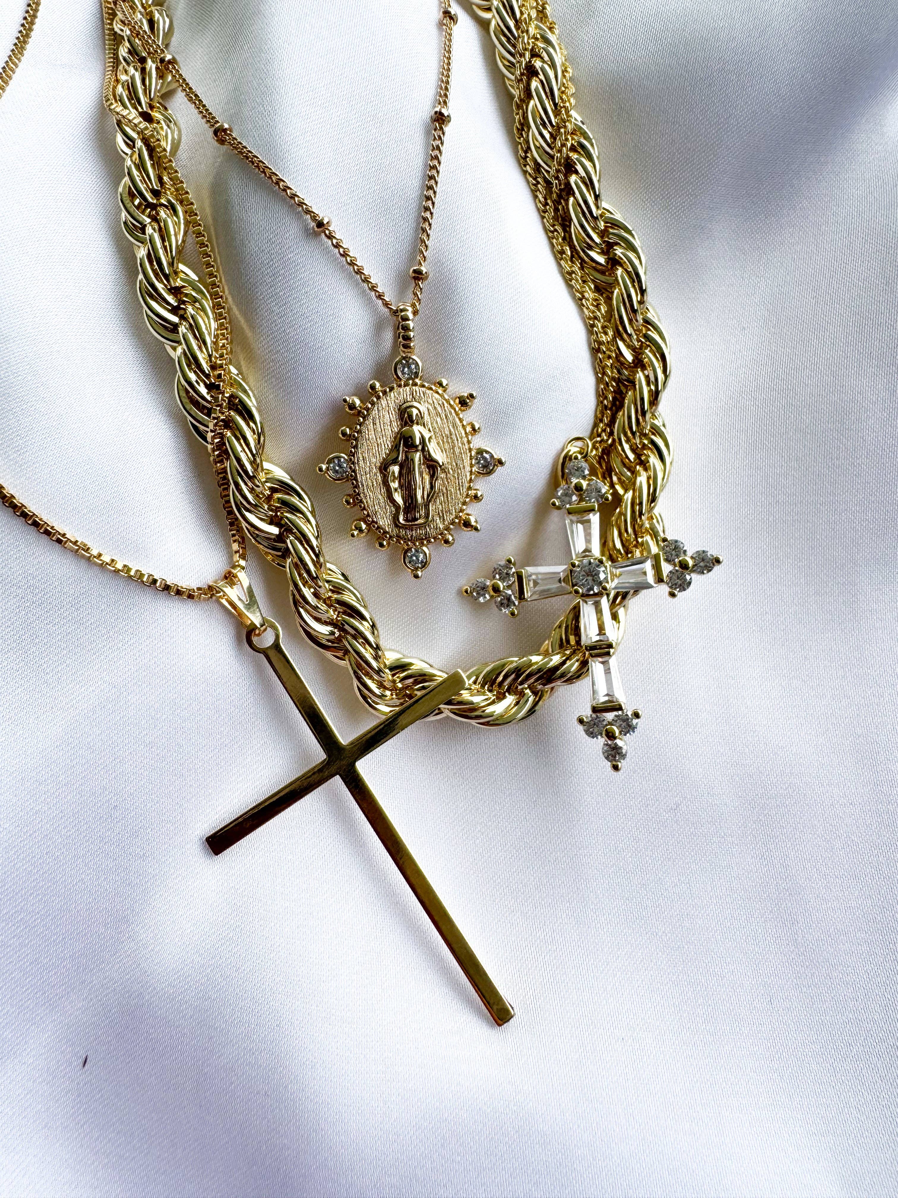 Vigil Cross Necklace