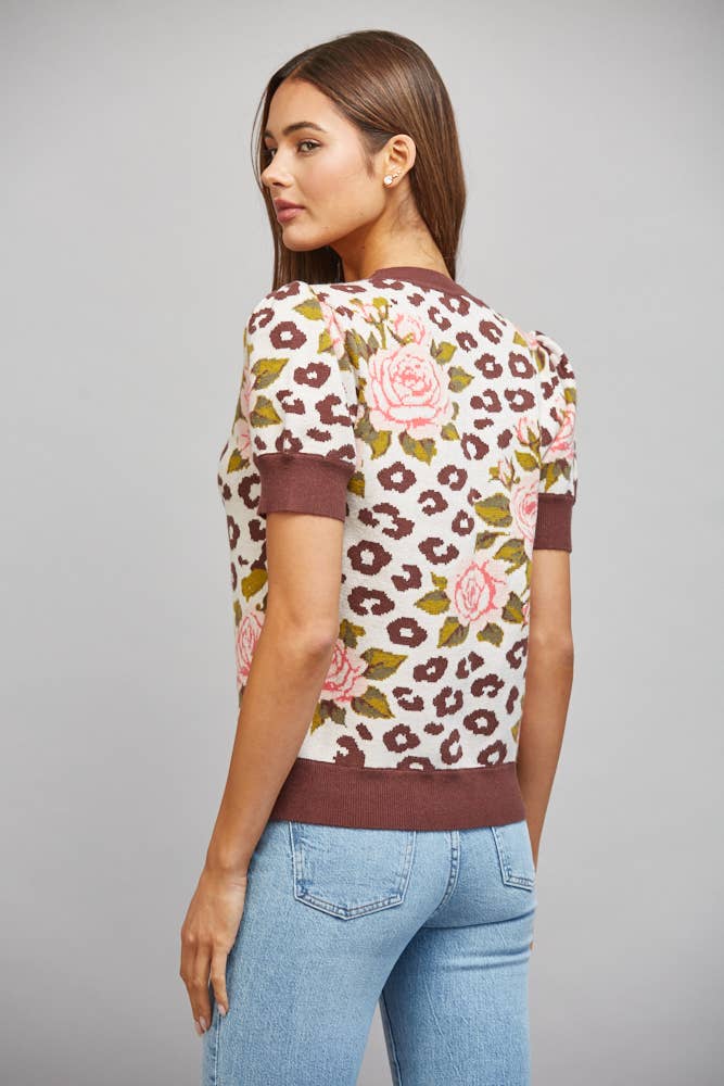 Rose JACQUARD SWEATER