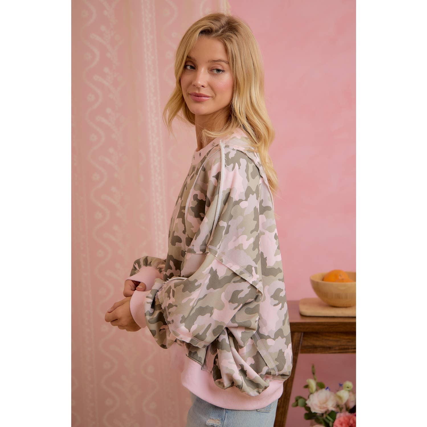 CAMOUGLAGE SWEATSHIRT