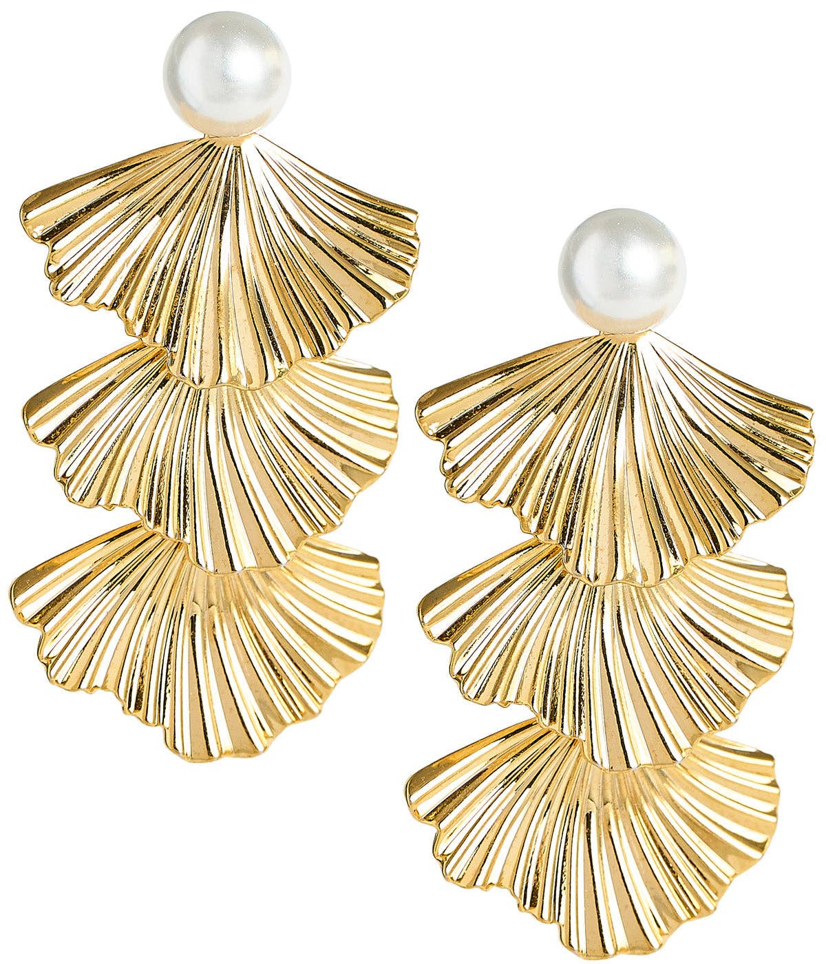 Deliah Fan Earring