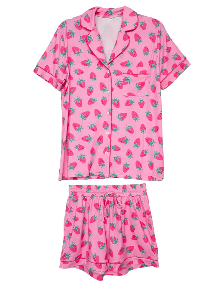Strawberry Shortcake Pajamas-(Set)