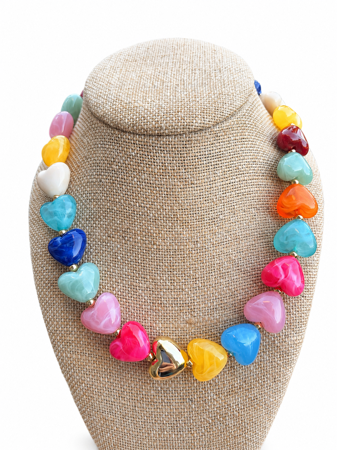 Heart Full of Color Necklace