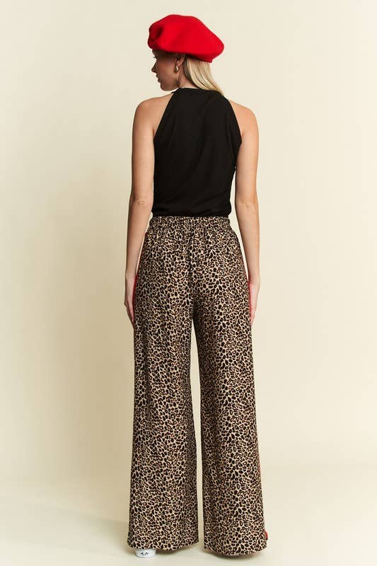 LEOPARD Racing Stripes Pant