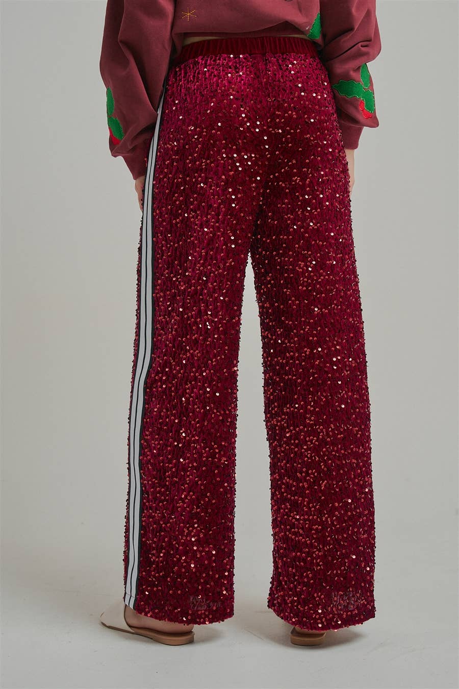 VELVET SEQUINS Pants- Assorted