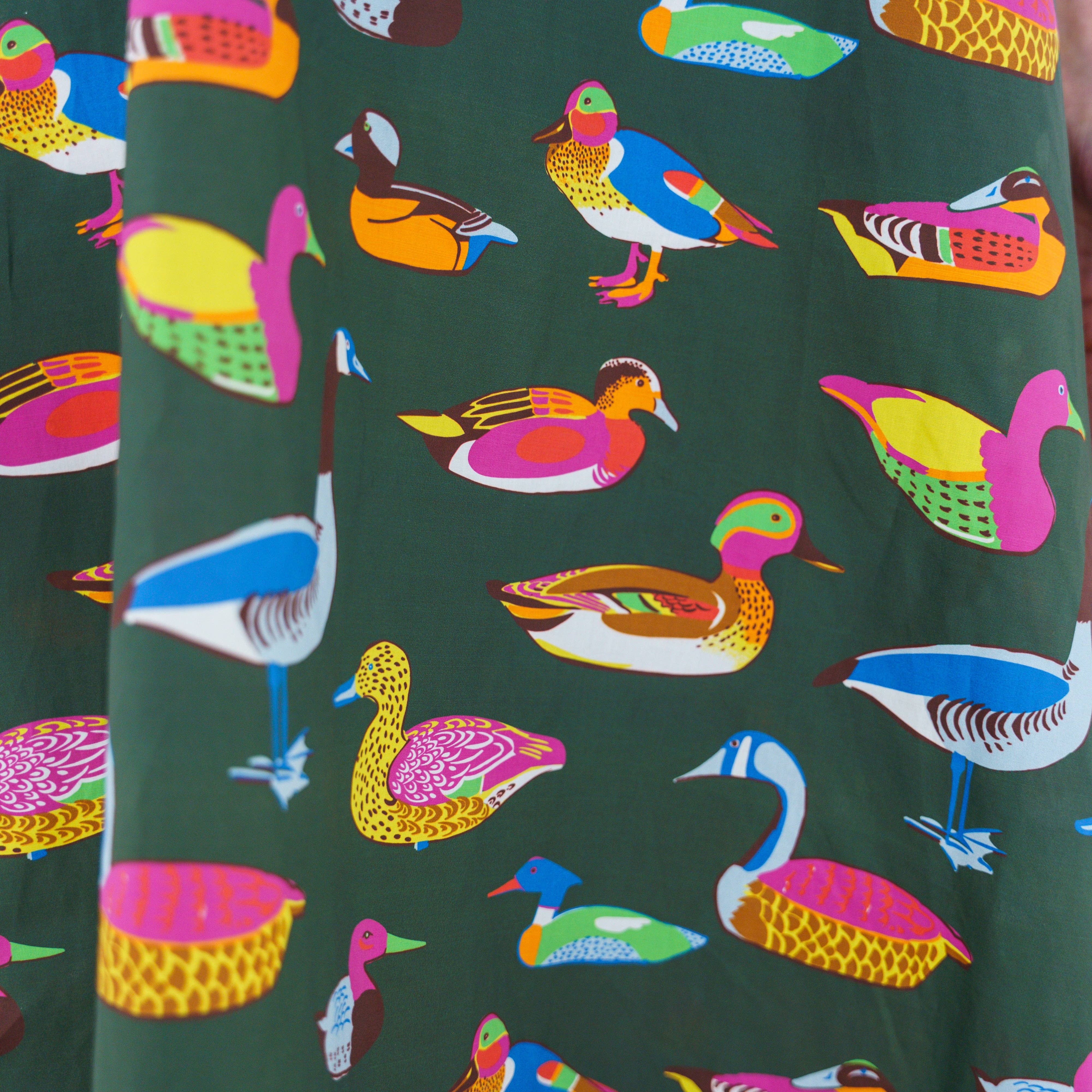 Georgia Duck Dress Olive