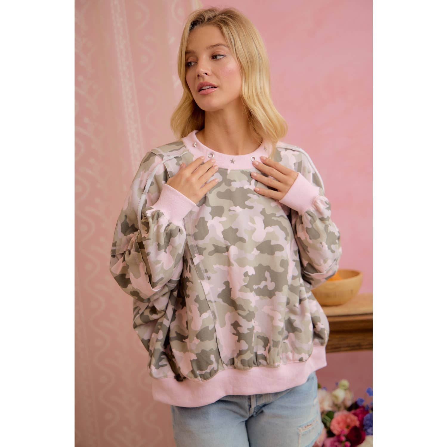 CAMOUGLAGE SWEATSHIRT