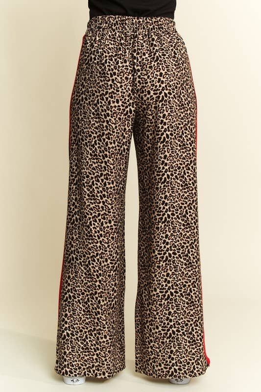 LEOPARD Racing Stripes Pant