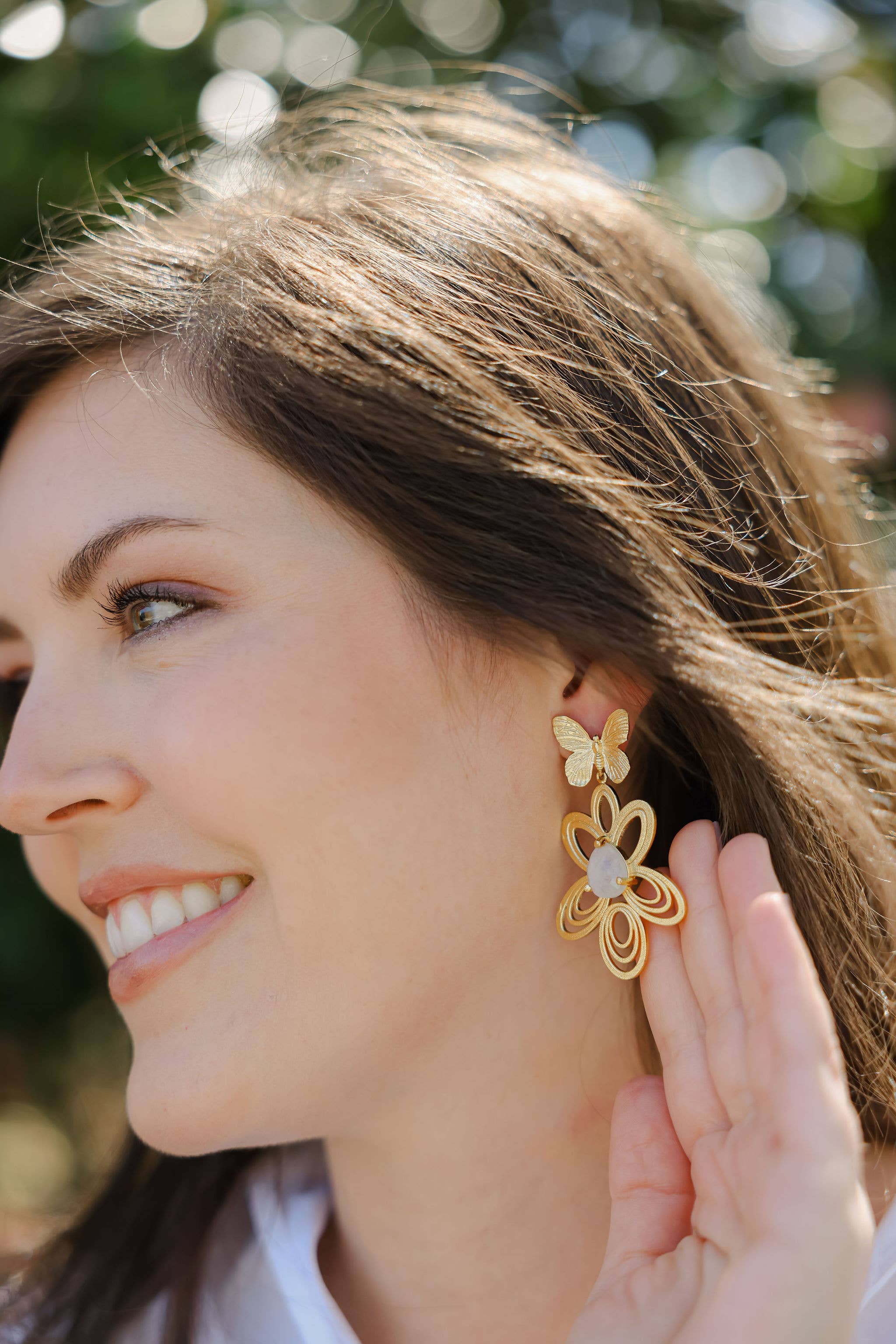 Rachel Gemstone Earrings