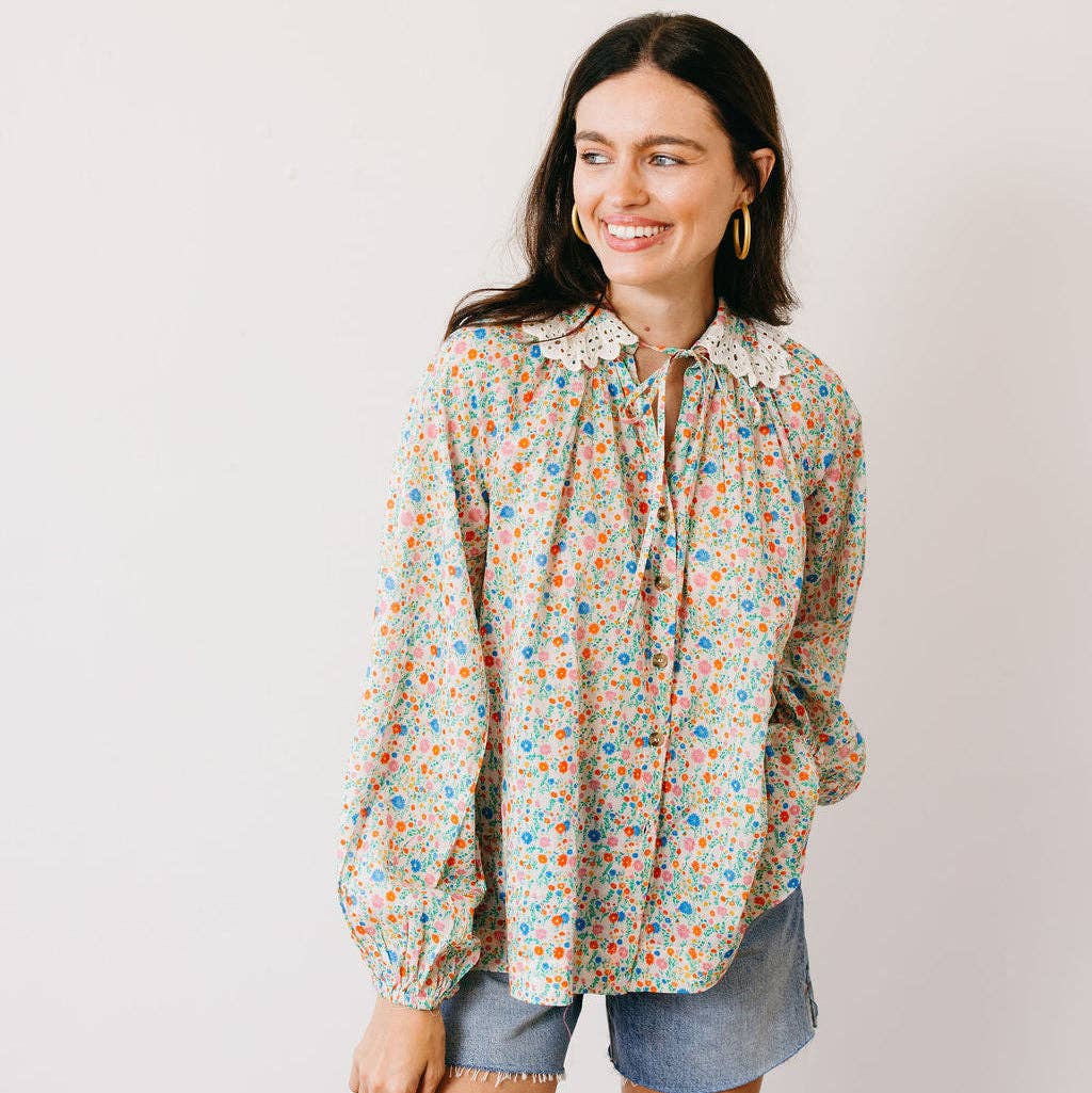 Coastal Daisies Willa Top