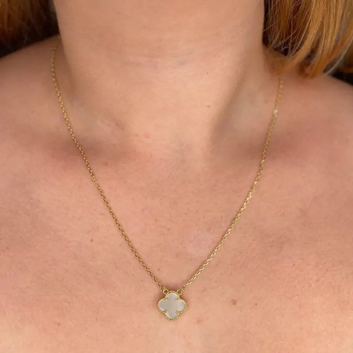 Holly Clover Necklace