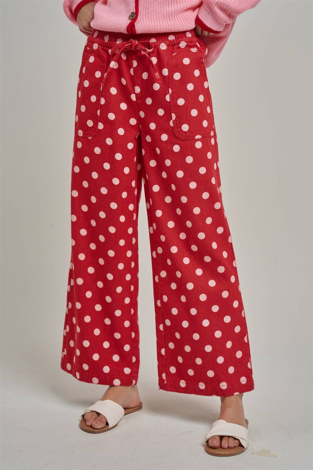 Red Polka Dot Pants