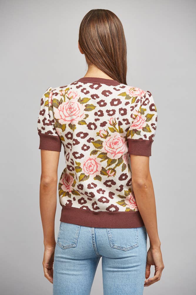 Rose JACQUARD SWEATER