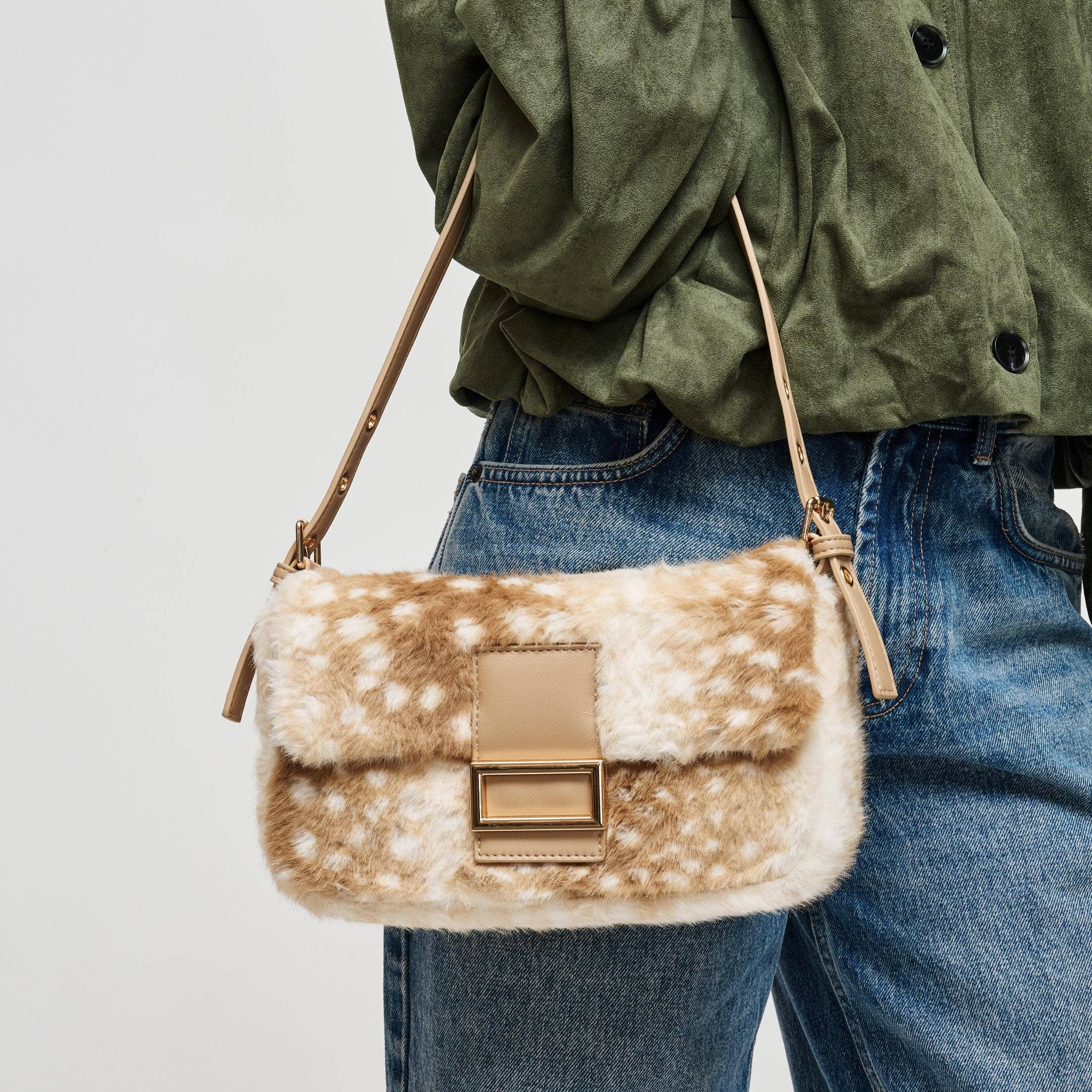 Beverly - Faux Fur Crossbody