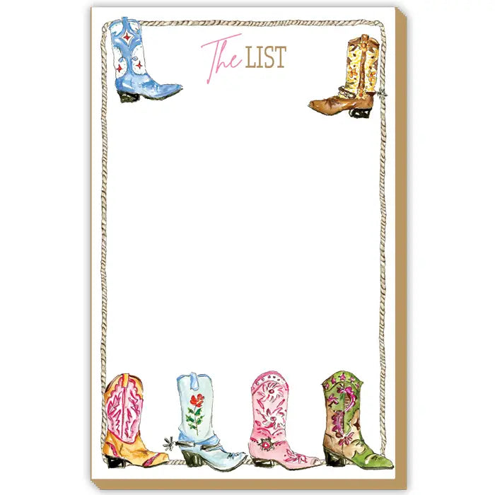 Rope The List Notepad