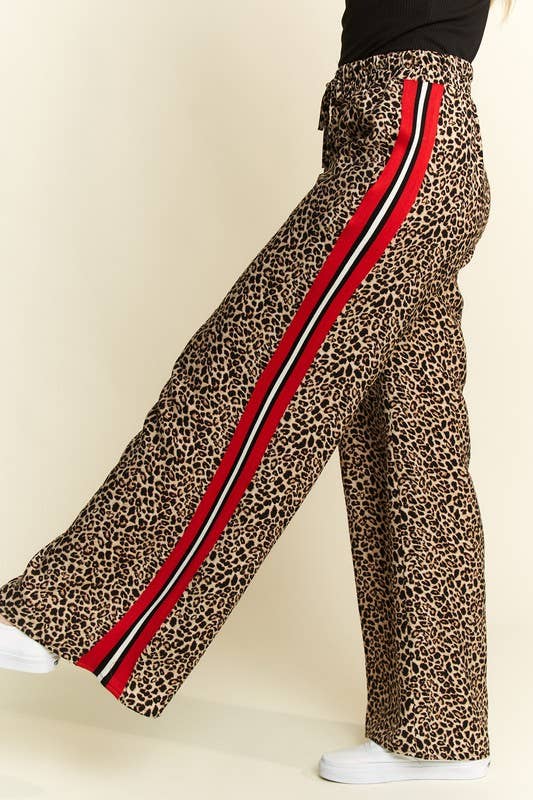LEOPARD Racing Stripes Pant