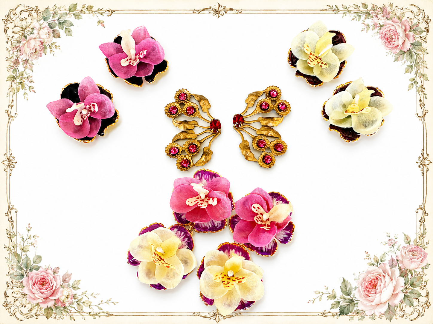 The  Double Orchid drop
