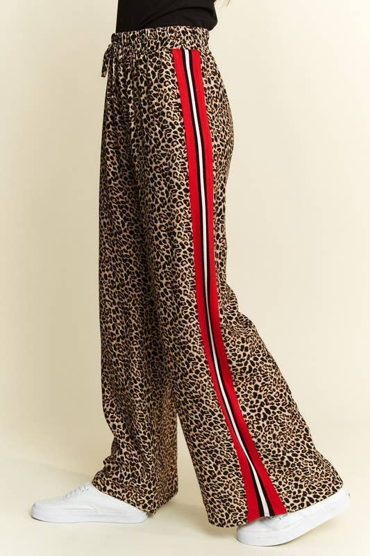 LEOPARD Racing Stripes Pant