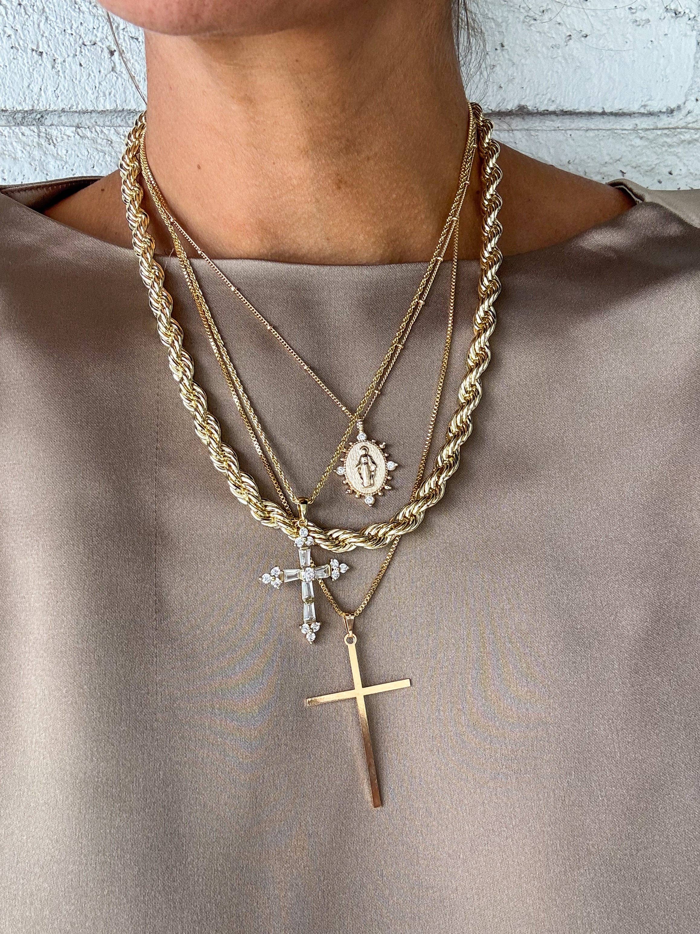 Vigil Cross Necklace
