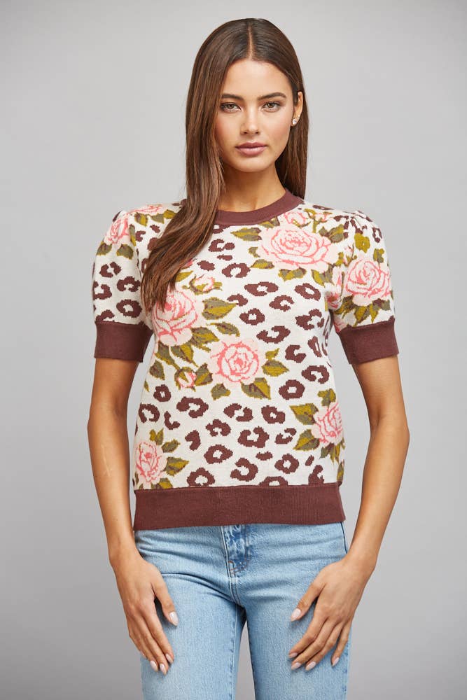 Rose JACQUARD SWEATER