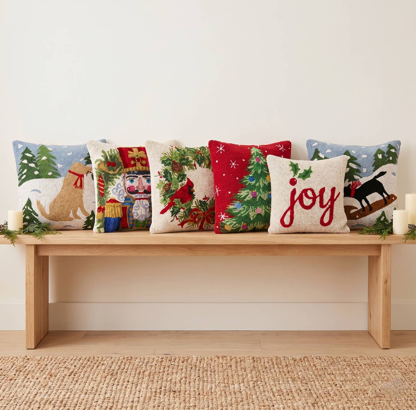 JOY HOOK PILLOW - The Pillow Shop
