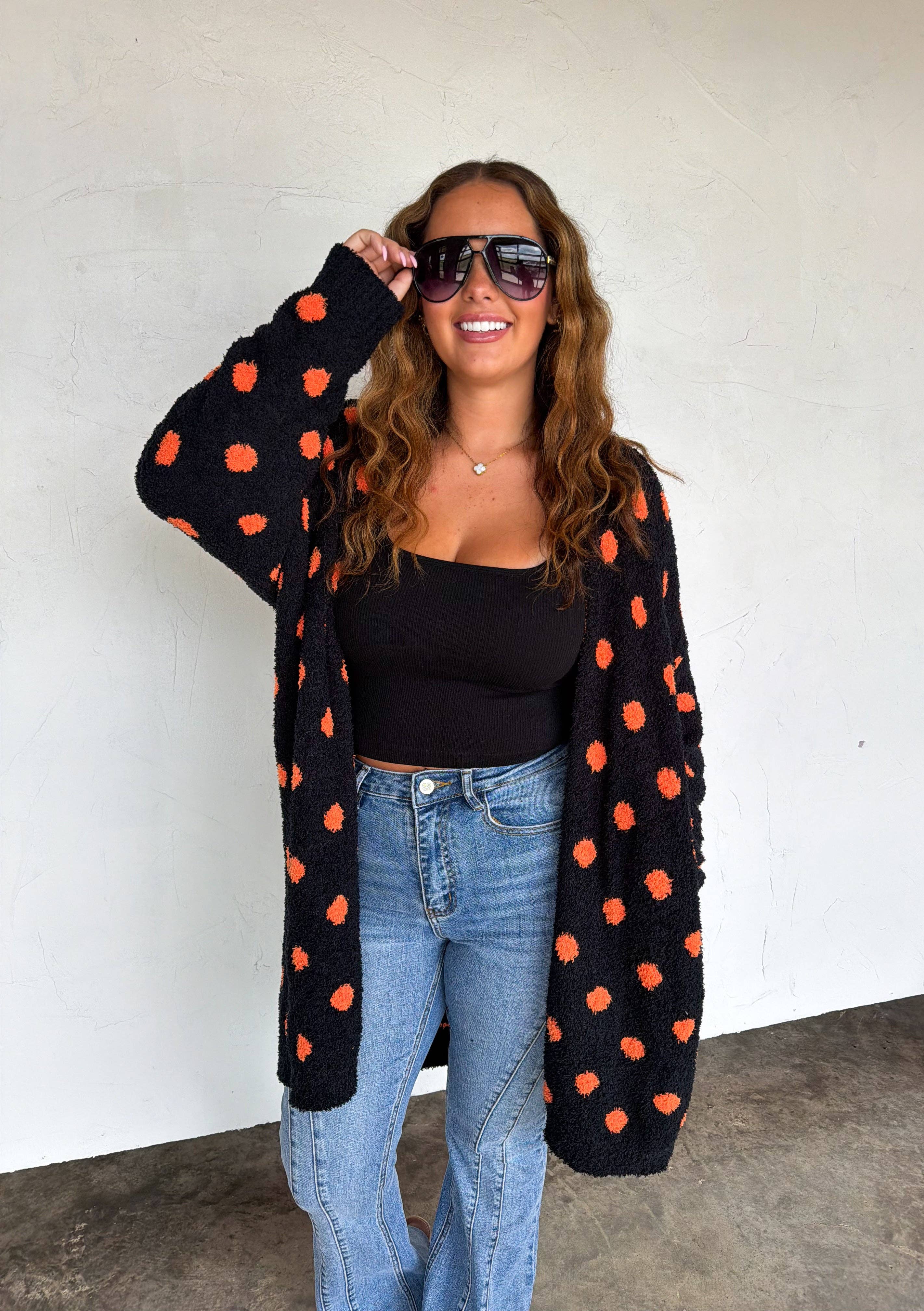 BOO CREW REVERSIBLE CLOUD CARDIGAN 3 colors