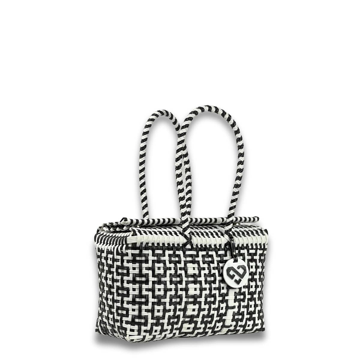 Gelato White N Black Purse