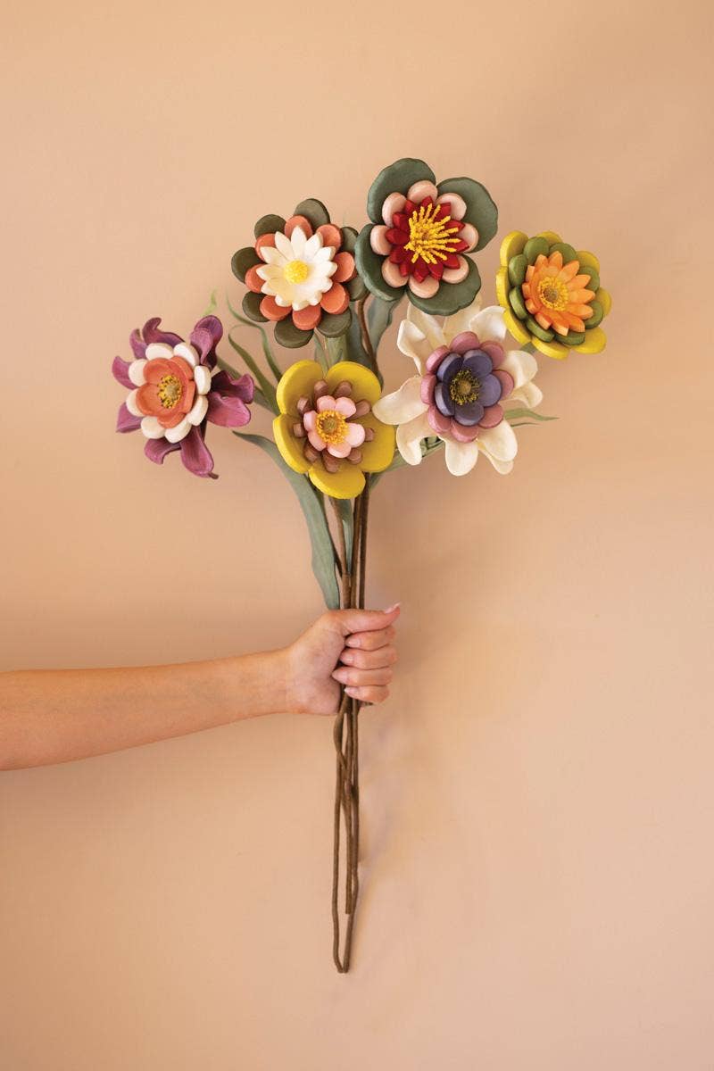 FELT FLOWERS