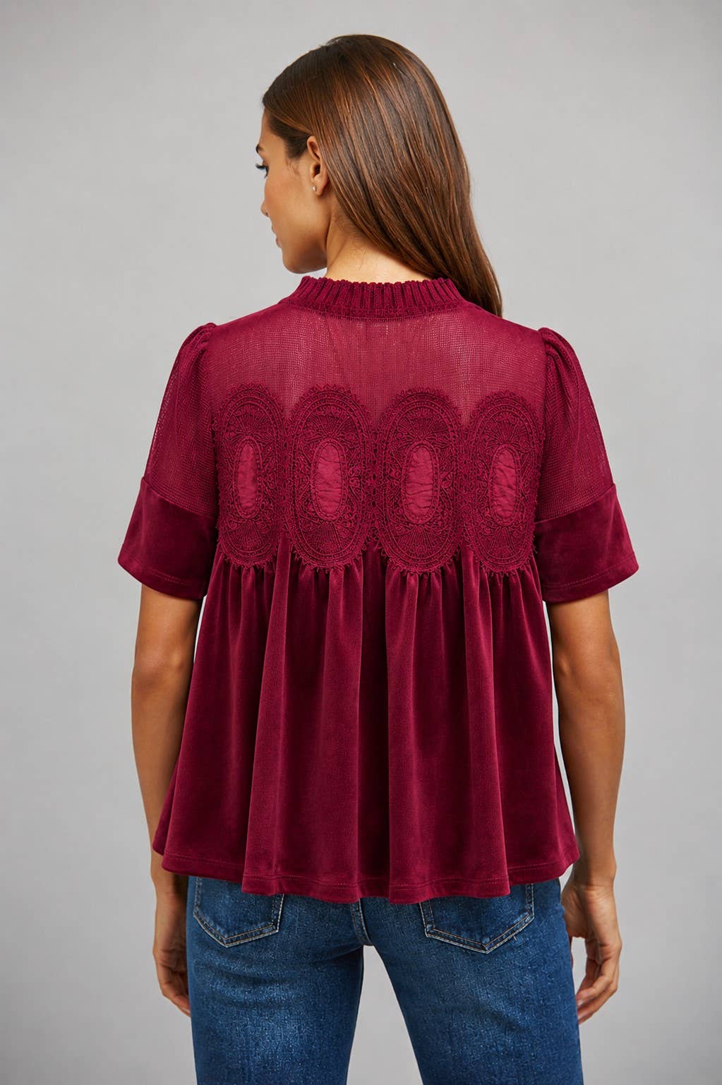 Roxy Velvet Top