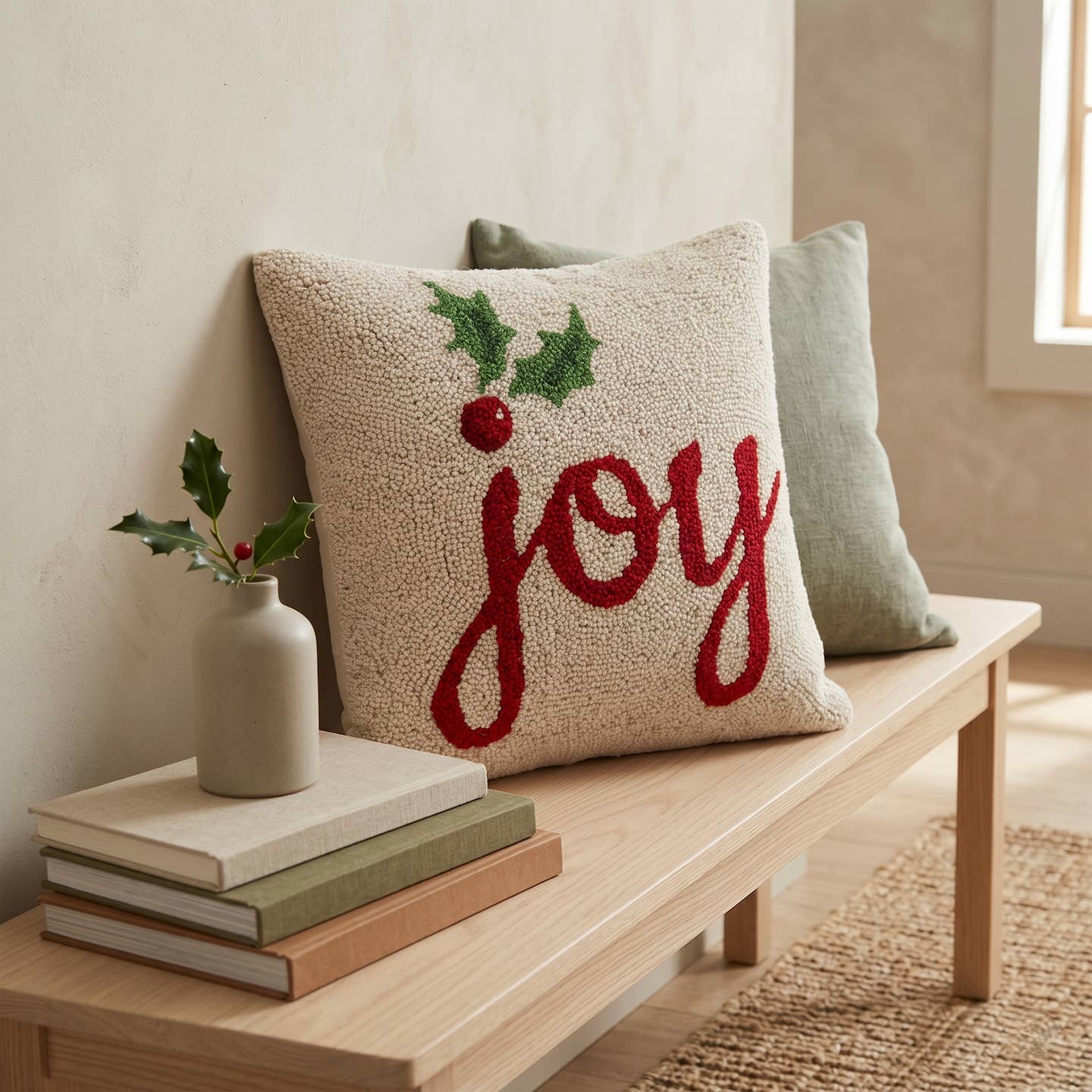 JOY HOOK PILLOW - The Pillow Shop