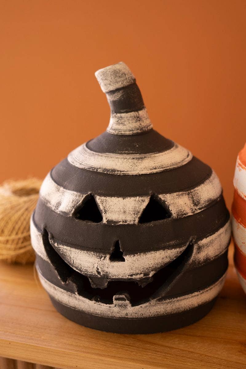 STRIPED JACK-O-LANTERNS