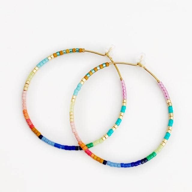 Baja Hoop Earring - Pop Rocks