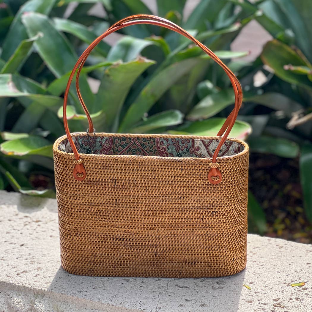 Ata Vine Tote Bags - Medium