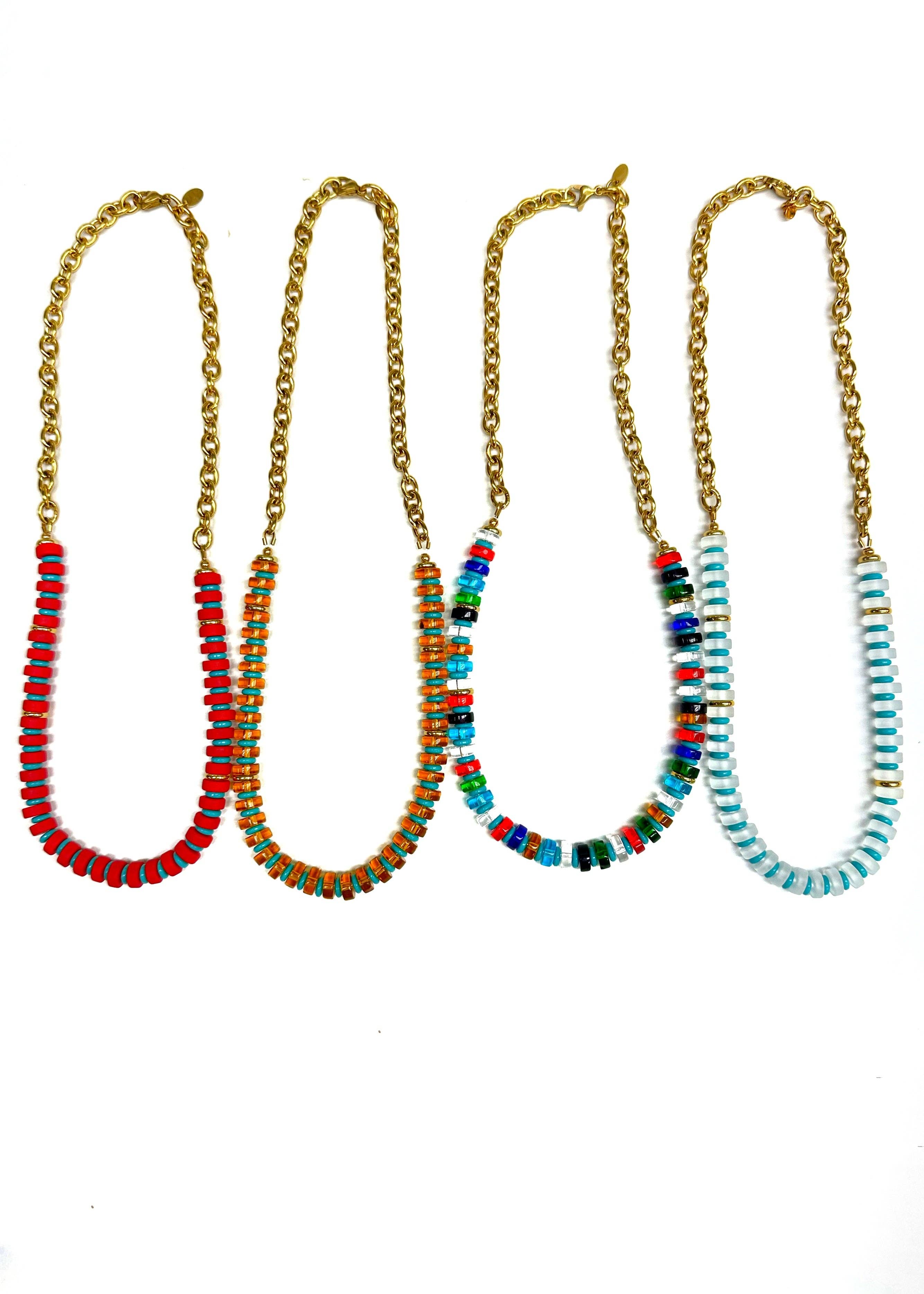 Heard Necklace- Multi