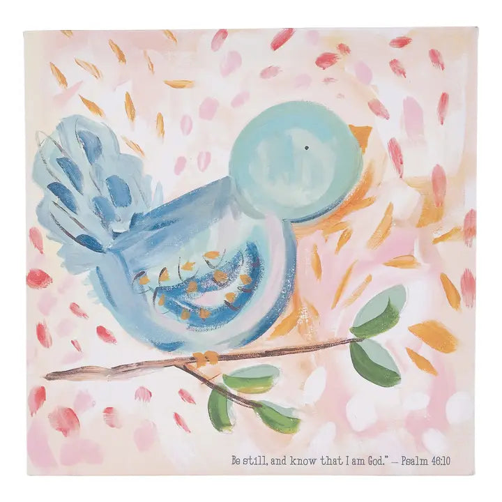 Blue Bird Canvas