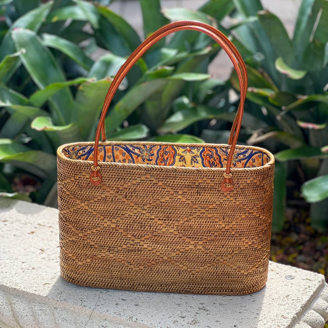 Ata Vine Tote Bags - Medium