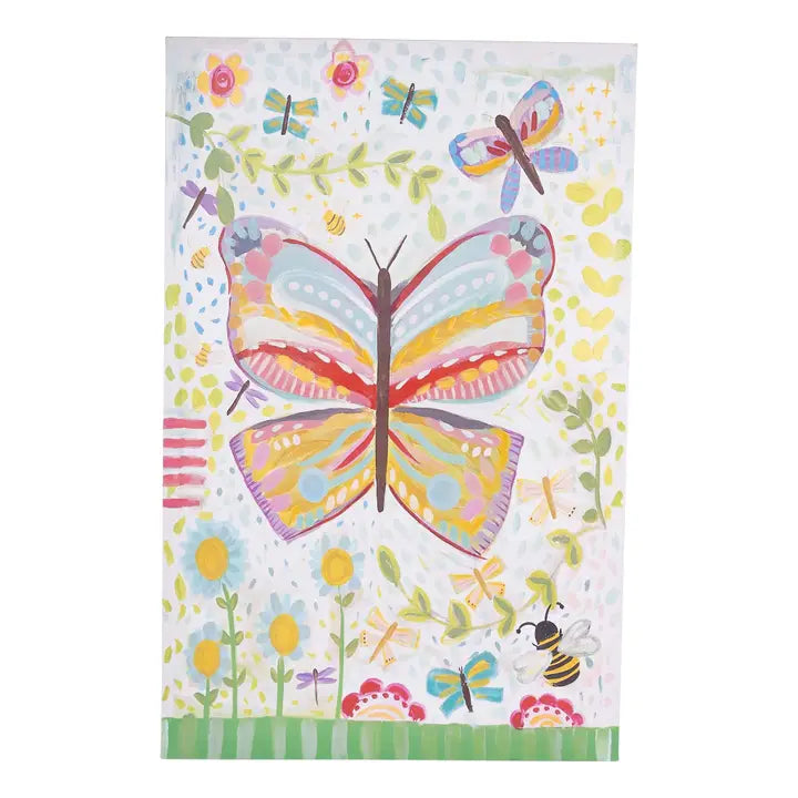 Butterfly Gardens Canvas