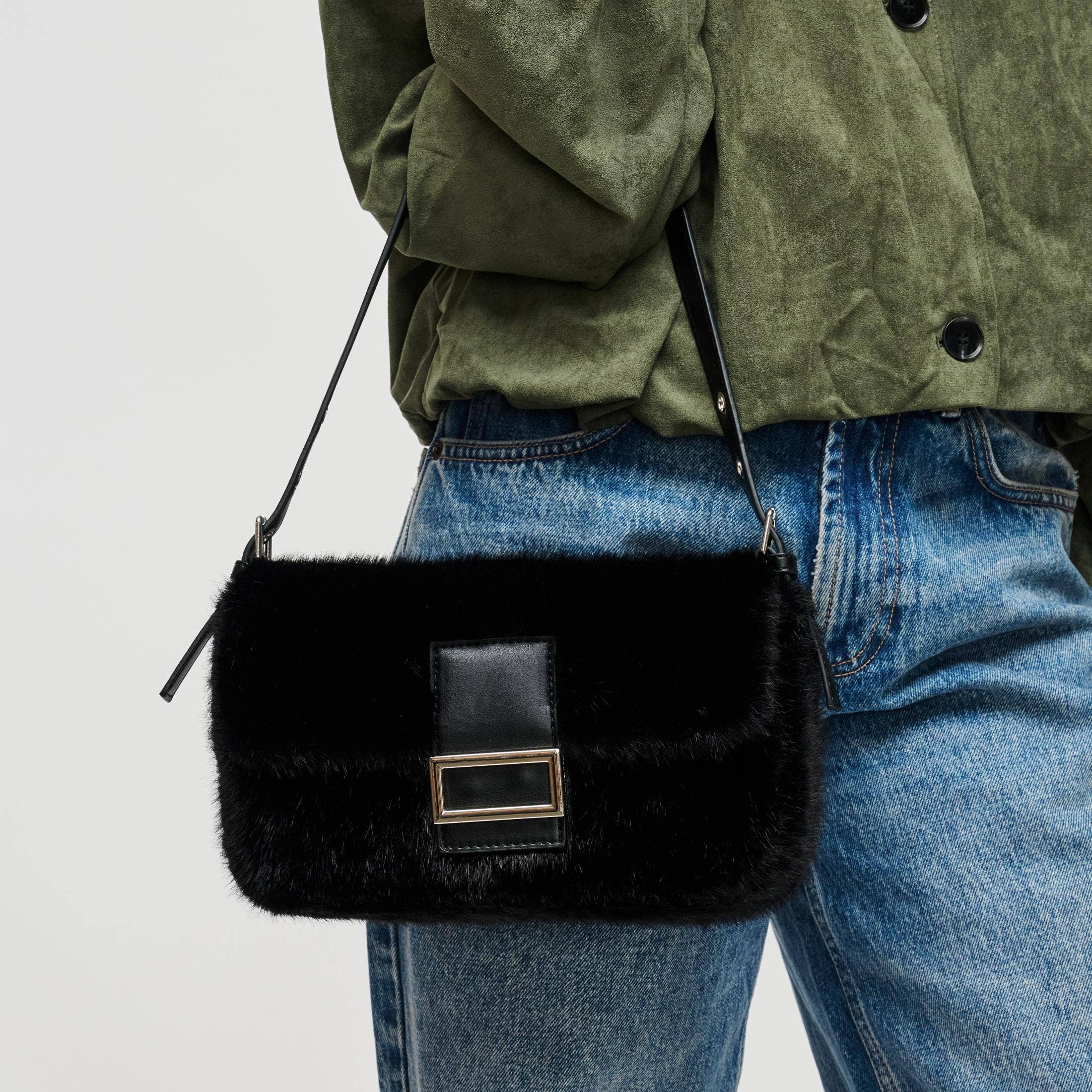 Beverly - Faux Fur Crossbody