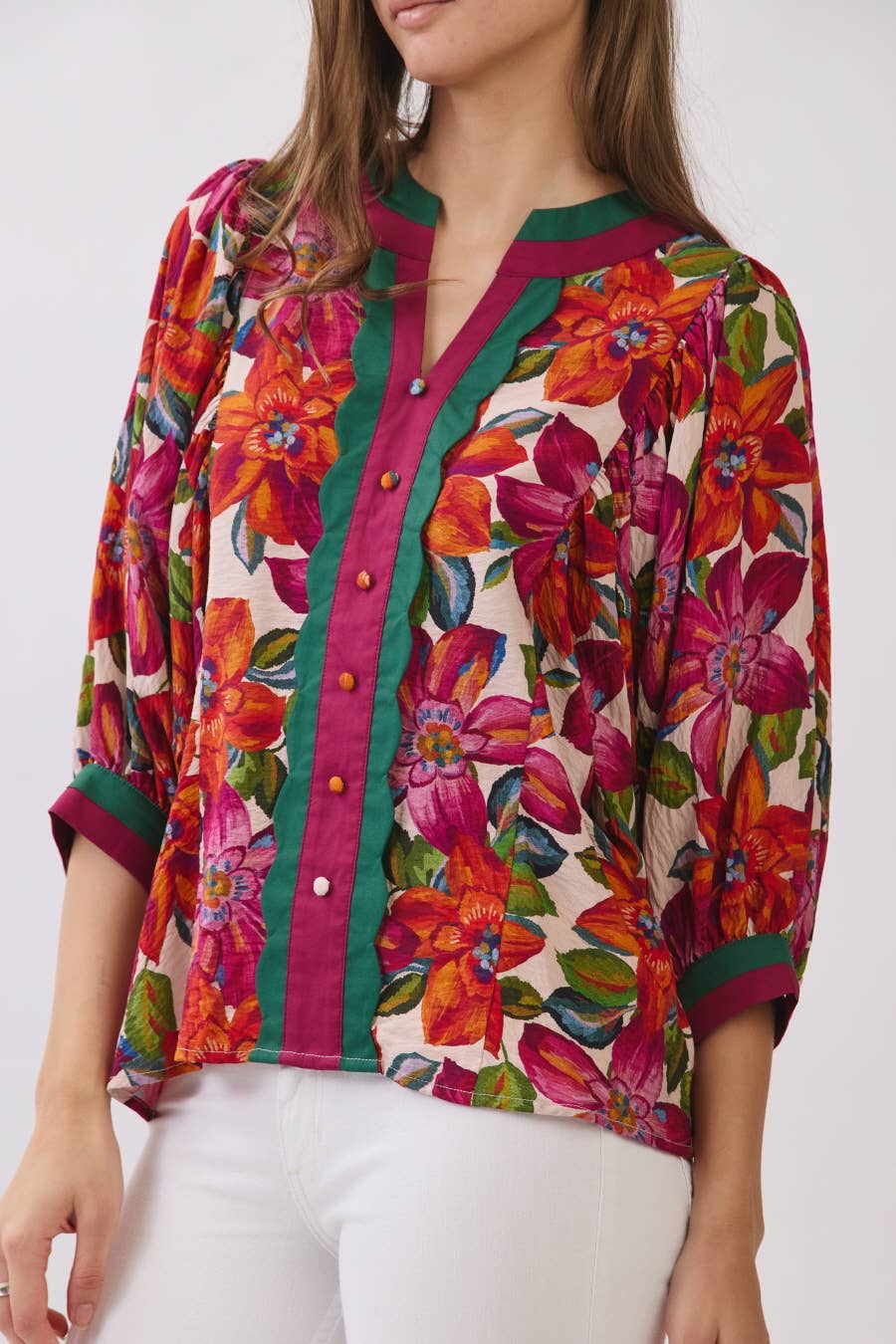 Bianca Floral Top