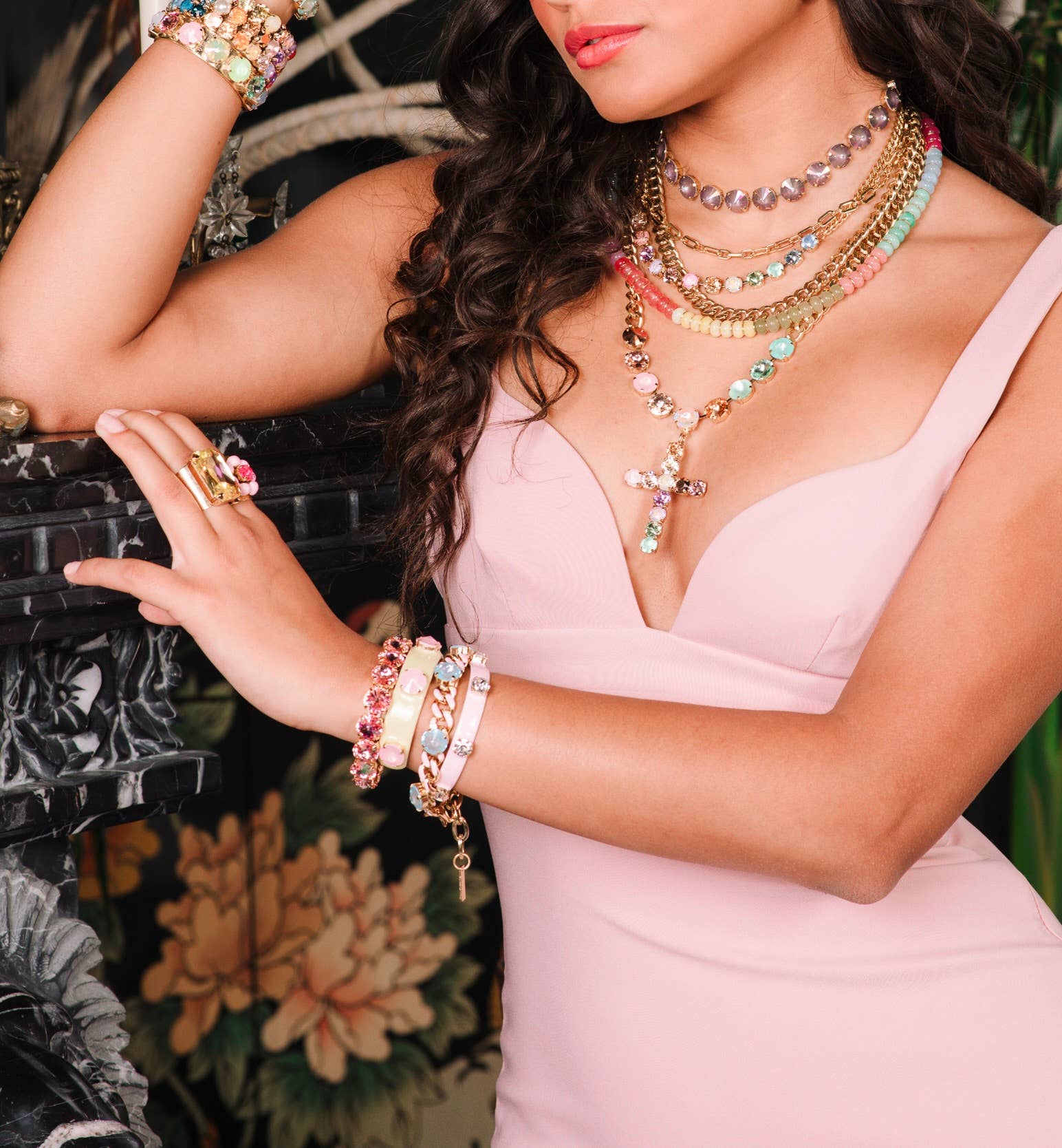Regina Necklace in Fairy Dust