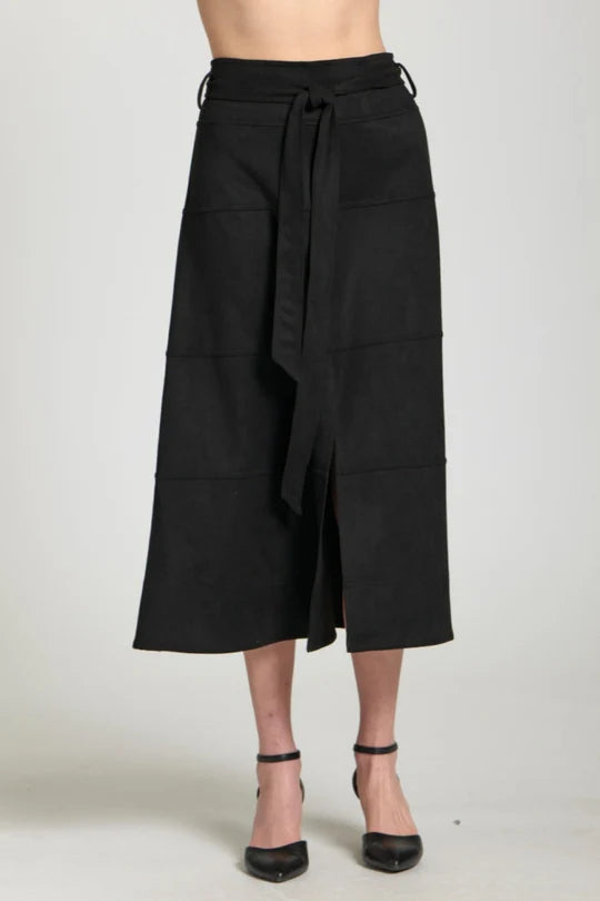 Shanna Suede Skirt (2colors)