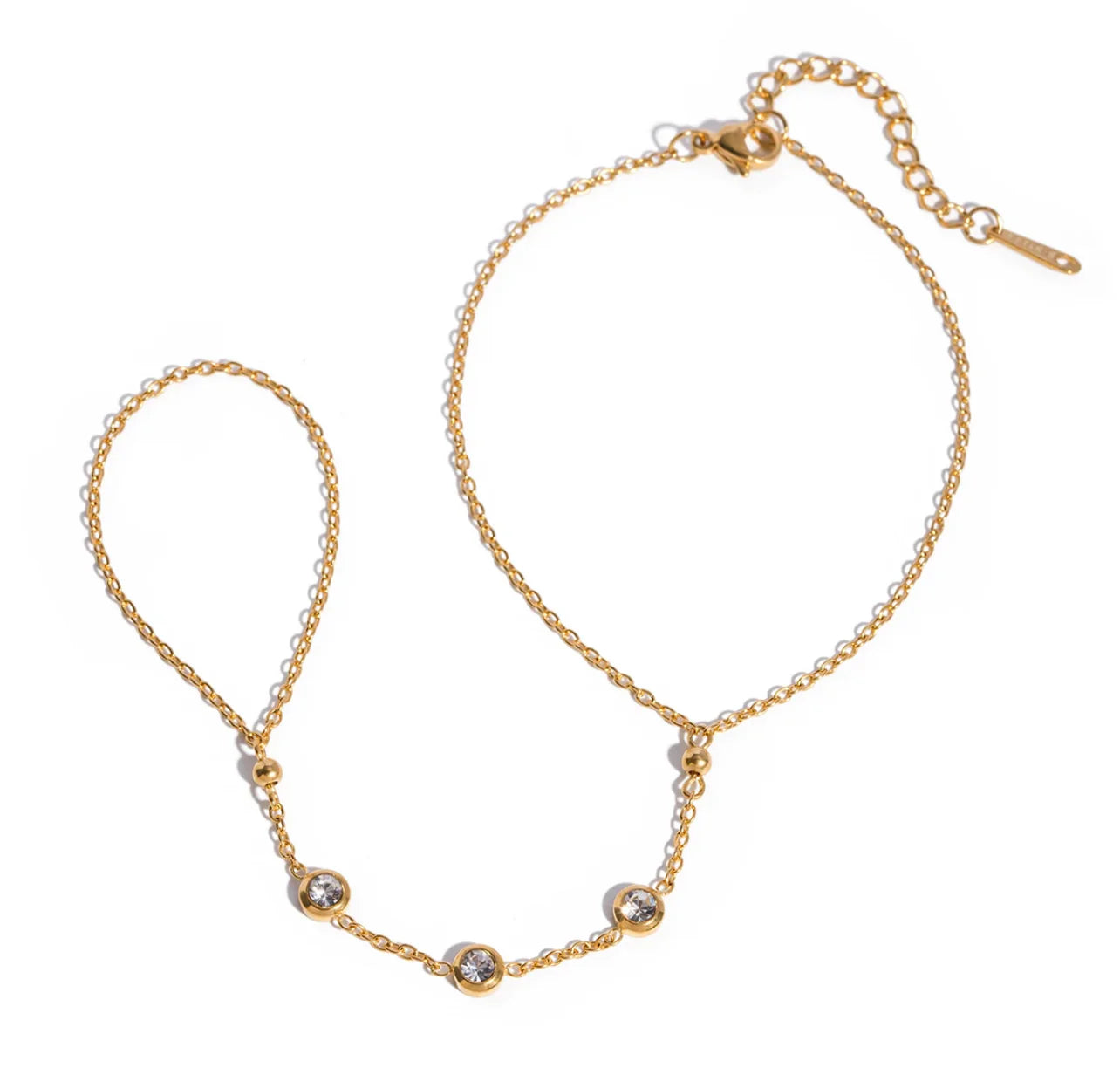 Sofia Gemstone Handchain