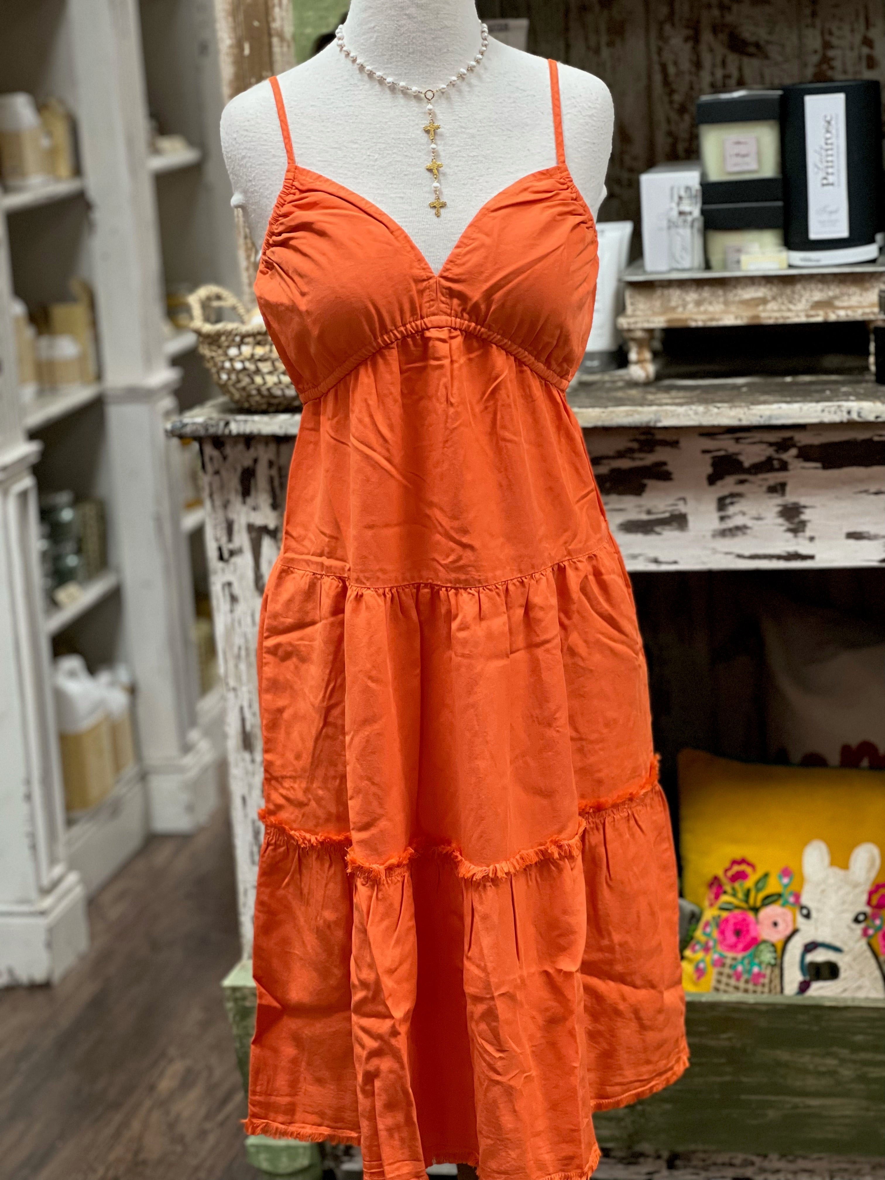 Orange Peel Dress
