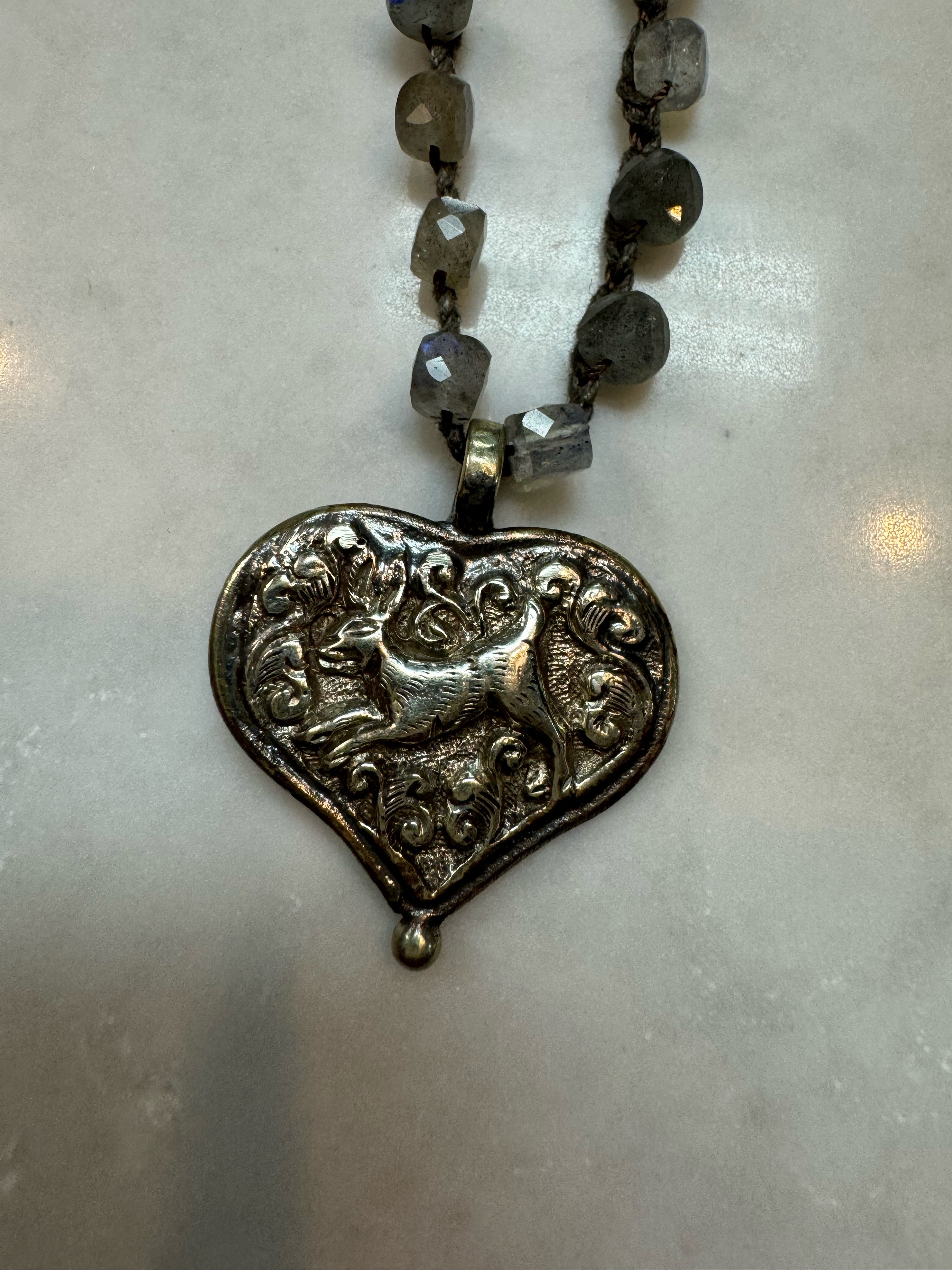 Bunny Heart Necklace