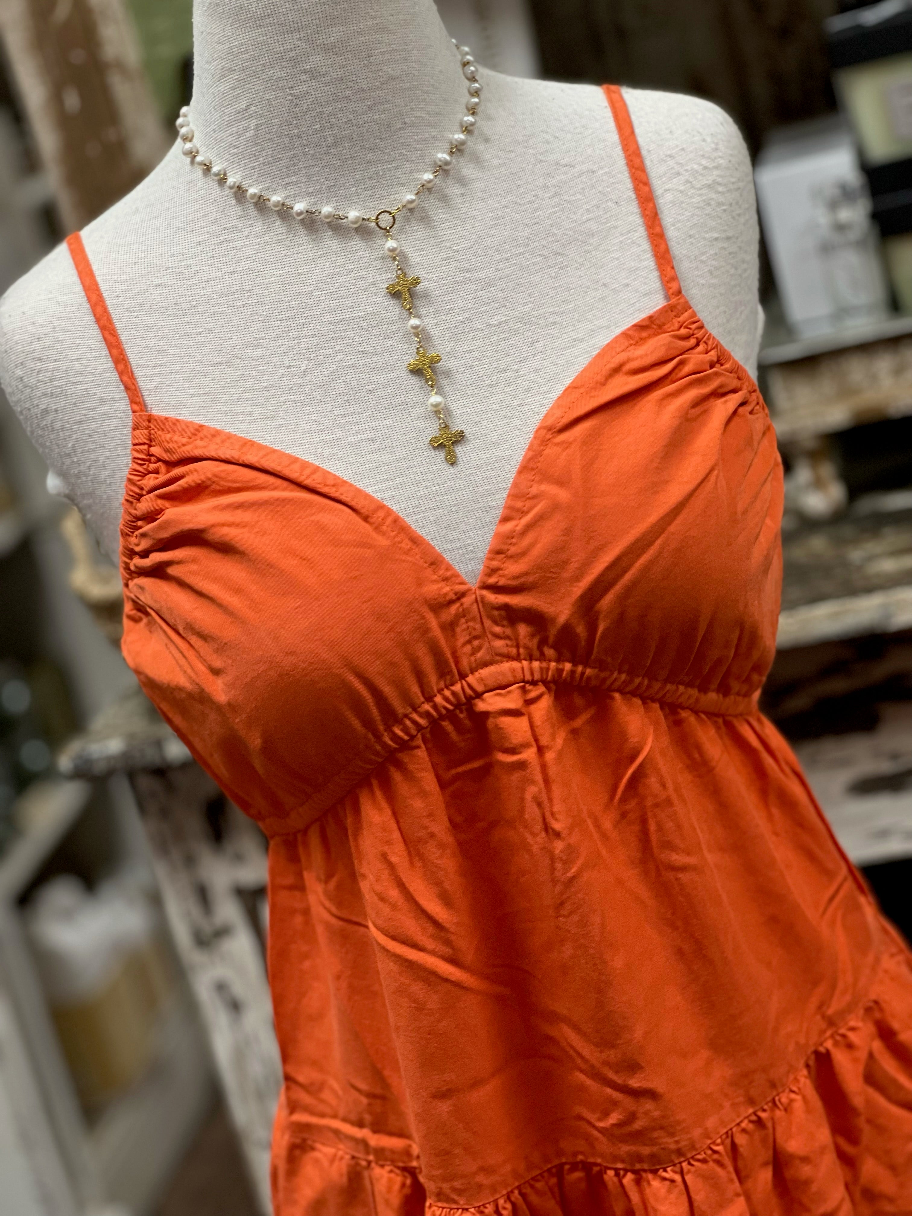 Orange Peel Dress