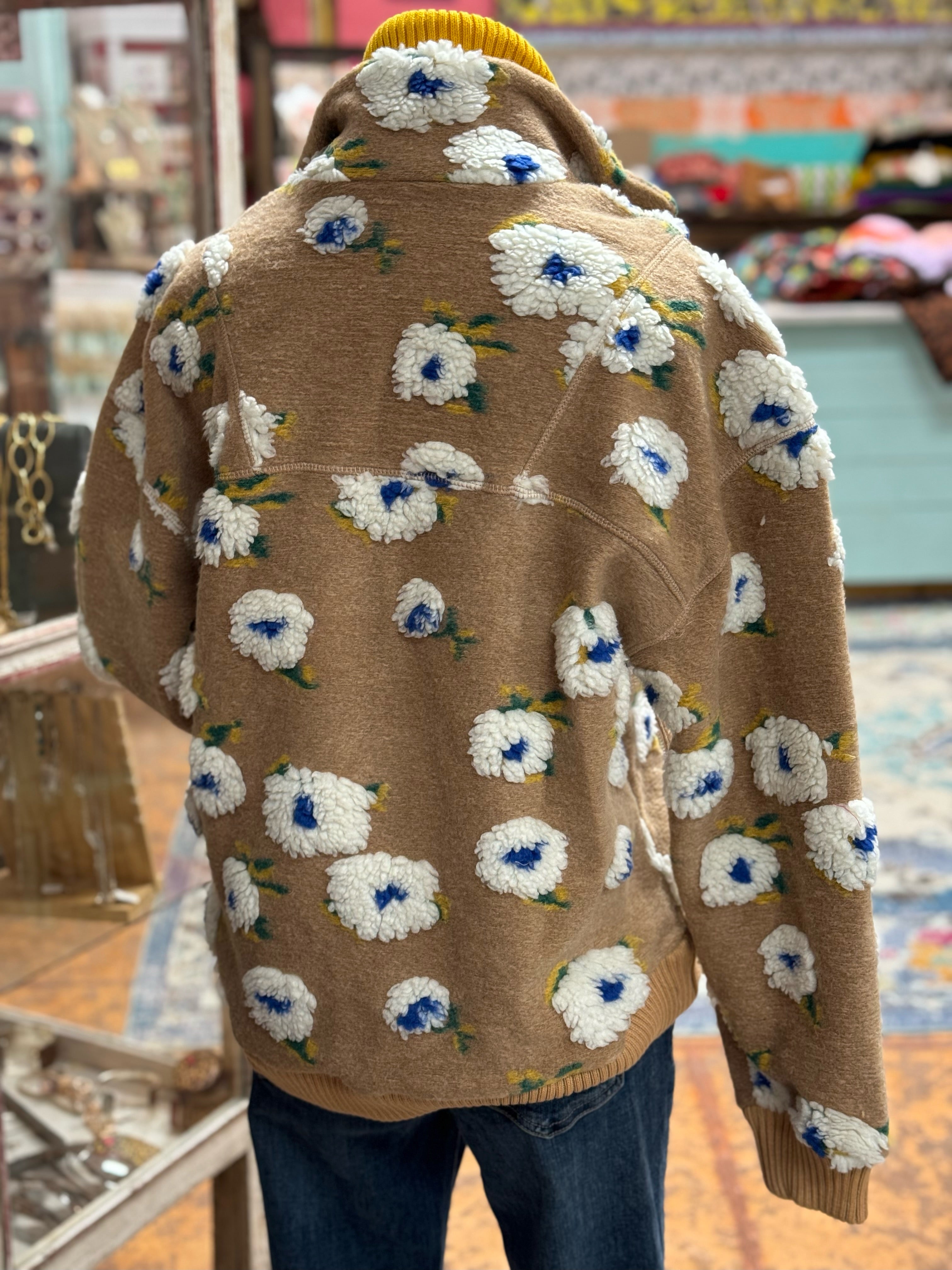 Cotton Flower Pullover