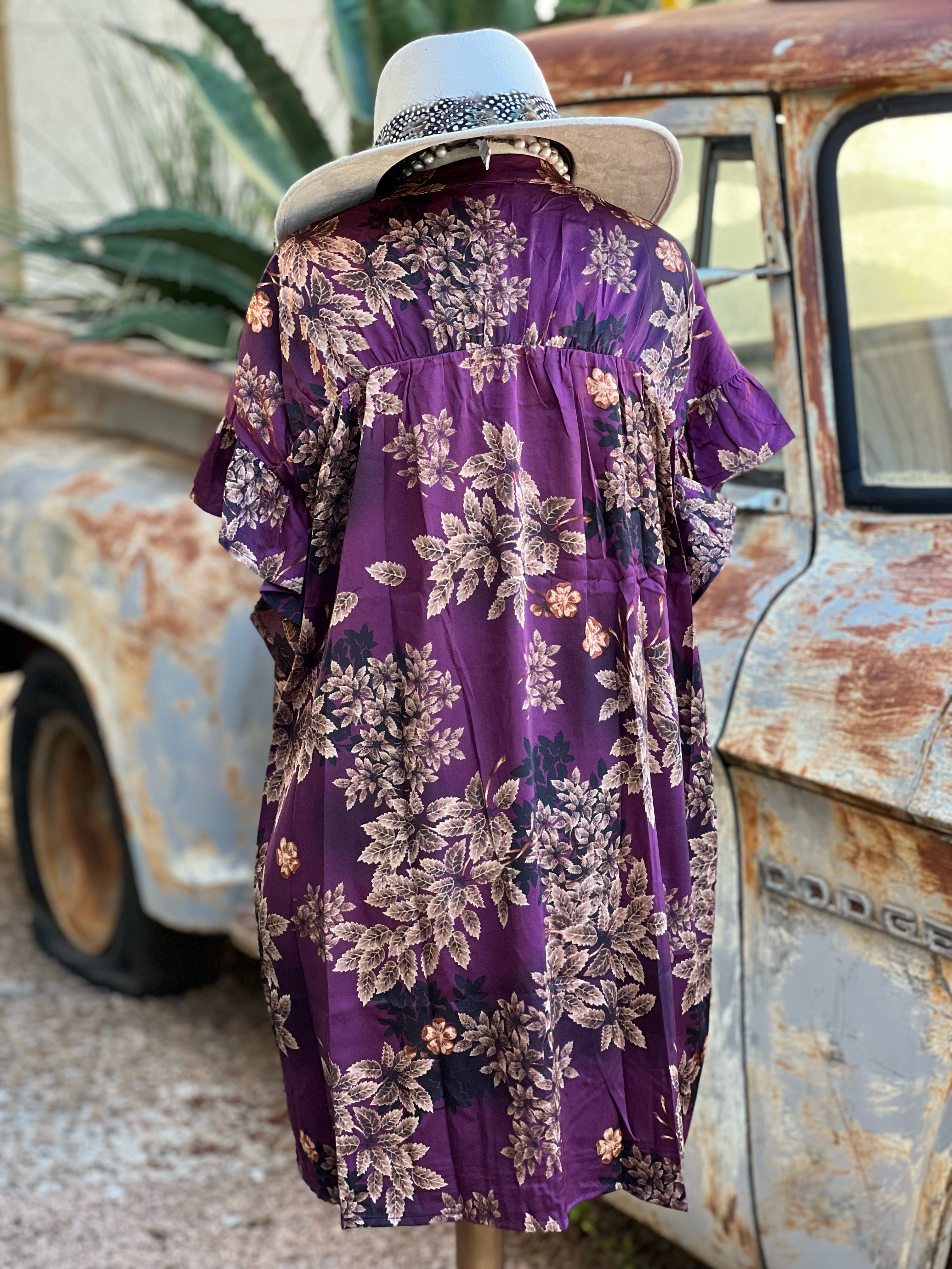 Paris Elise Dress (Purple, or Teal)