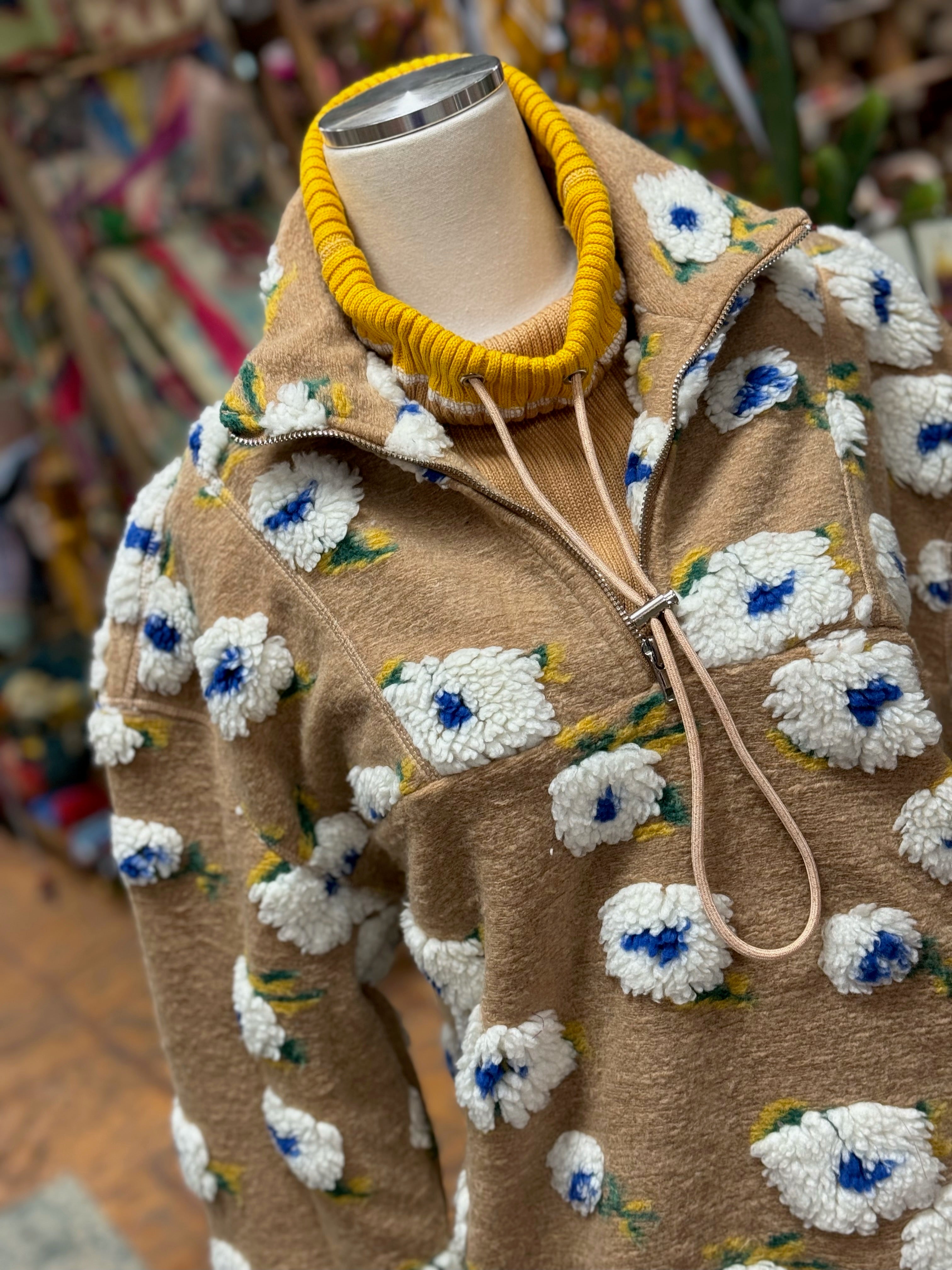 Cotton Flower Pullover