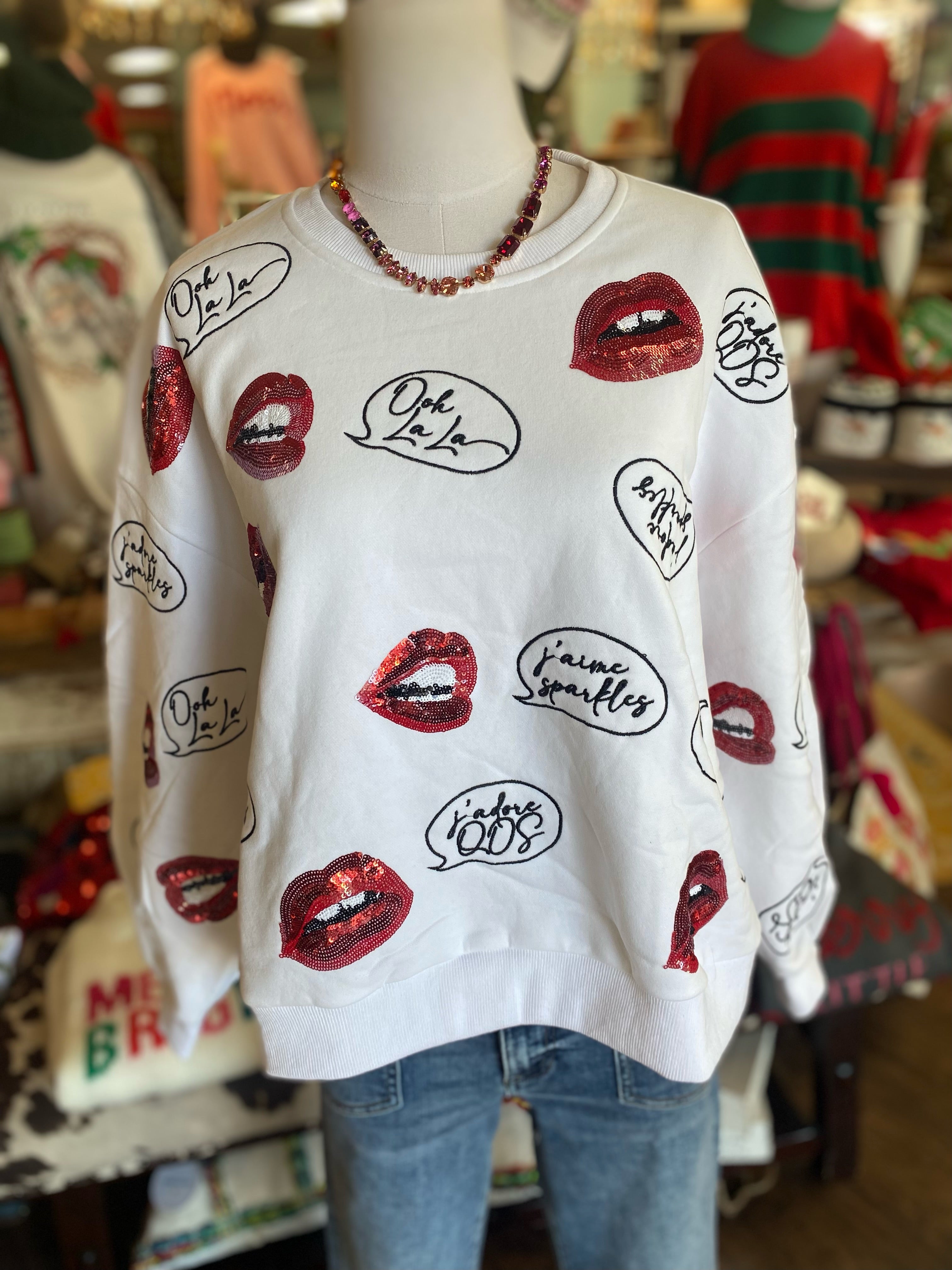 French Kiss Sweatshirt